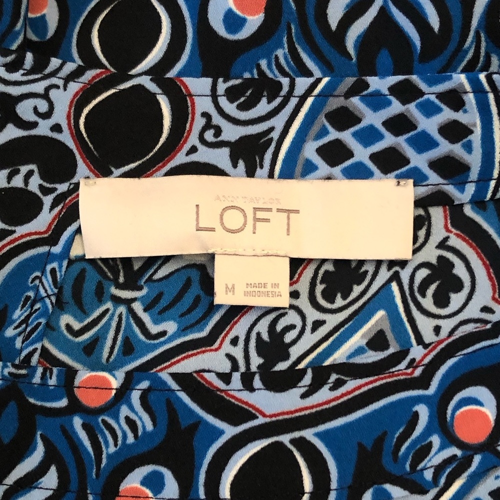 LOFT - Baroque Tab Sleeve Blouse - Picture 9 of 10
